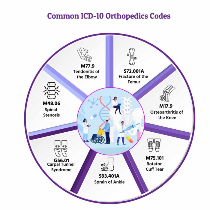 Common Orthopedic ICD-10 Codes Orthopedic Billing Codes ICD-10 Codes Orthopedics Orthopedic Practice Management Software EHR Software for Orthopedics EMR Orthopedic Coding Solutions Orthopedic Revenue Cycle Management ICD-10 Codes for Fractures ICD-10 Codes Osteoarthritis Orthopedic Medical Coding DocVilla Orthopedic EHR Software ICD-10 Coding Guidelines Orthopedics Cloud-based Orthopedic EHR Streamlining Orthopedic Coding Orthopedic EHR integration
