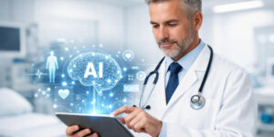 Patient AI Summary in the DocVilla EHR — AI-generated recap of a patient's recent encounters